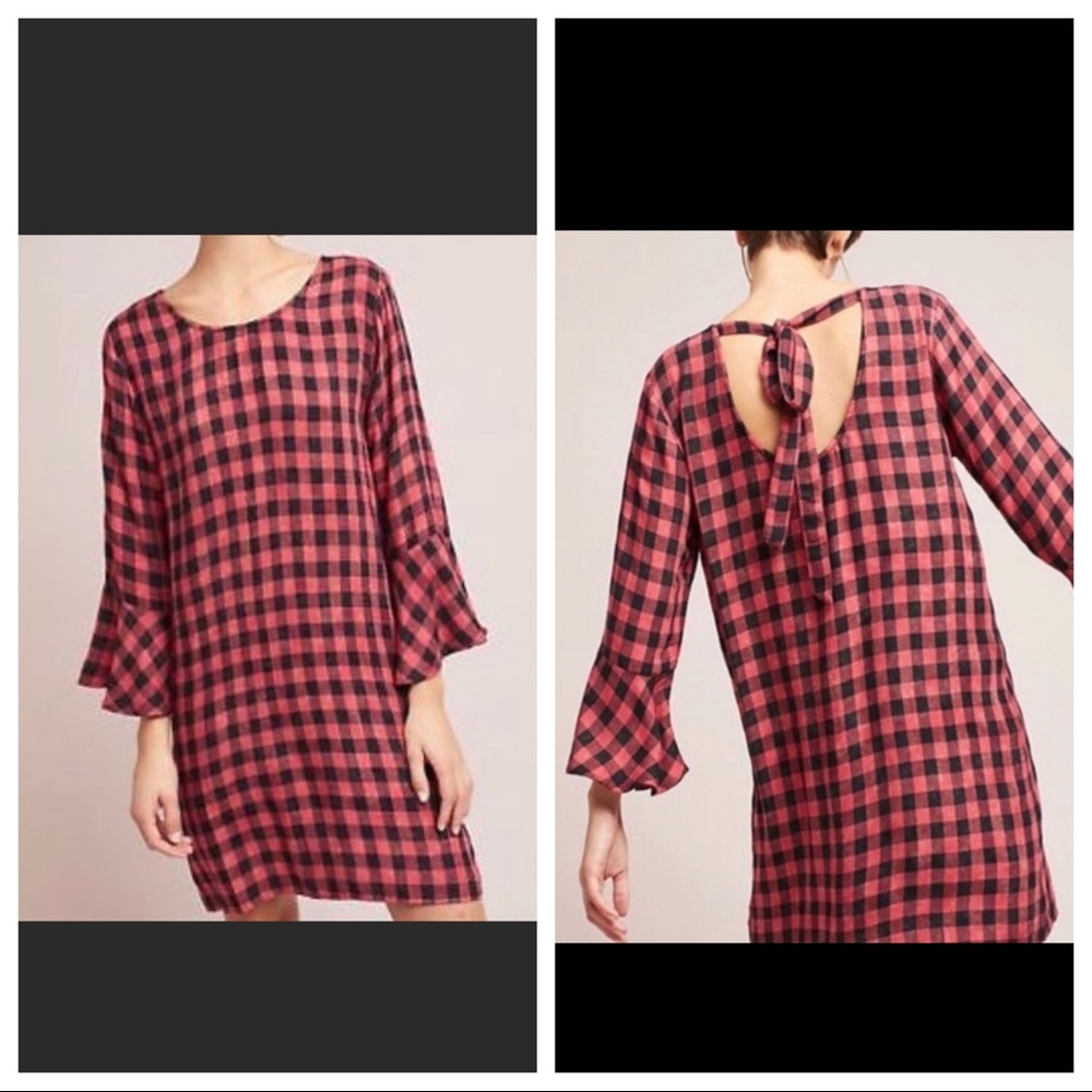 Cloth & Stone Buffalo Plaid Dress